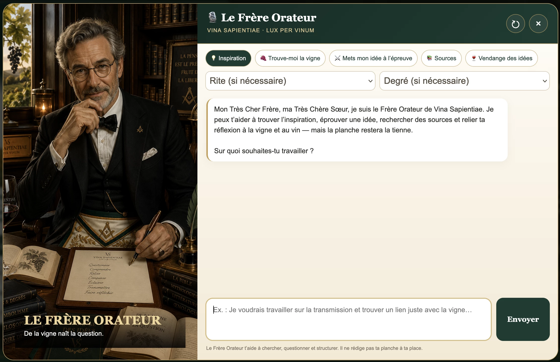 Le Frère Orateur